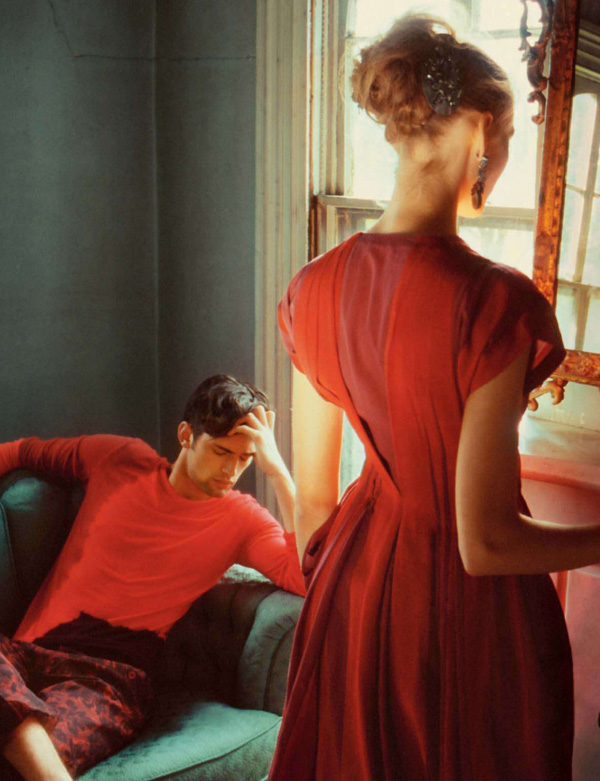 Bottega Veneta Spring 2010 Campaign | Sean O'Pry by Nan Goldin