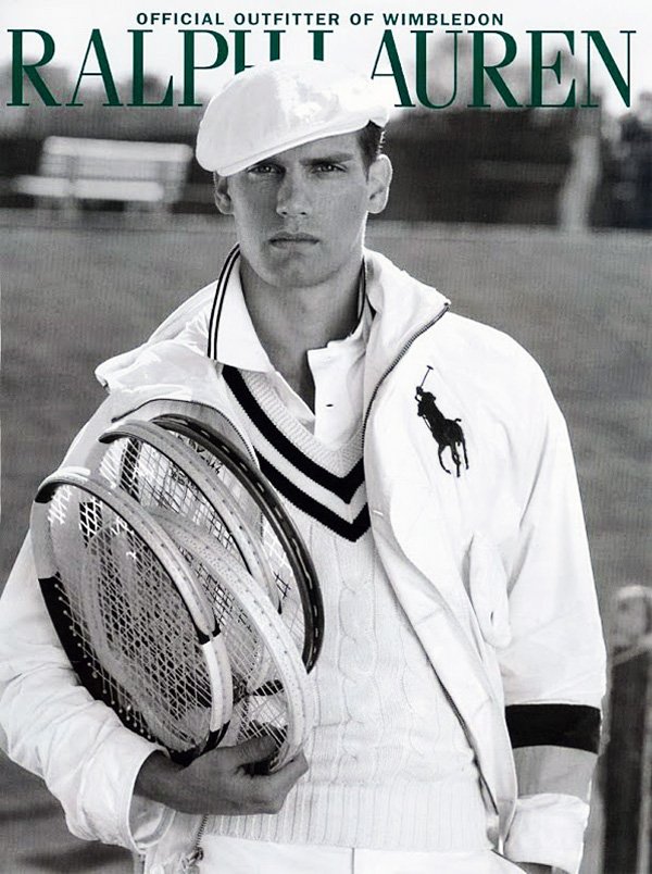 Sean Harju by Arnaldo Anaya-Lucca for Ralph Lauren Wimbledon Campaign