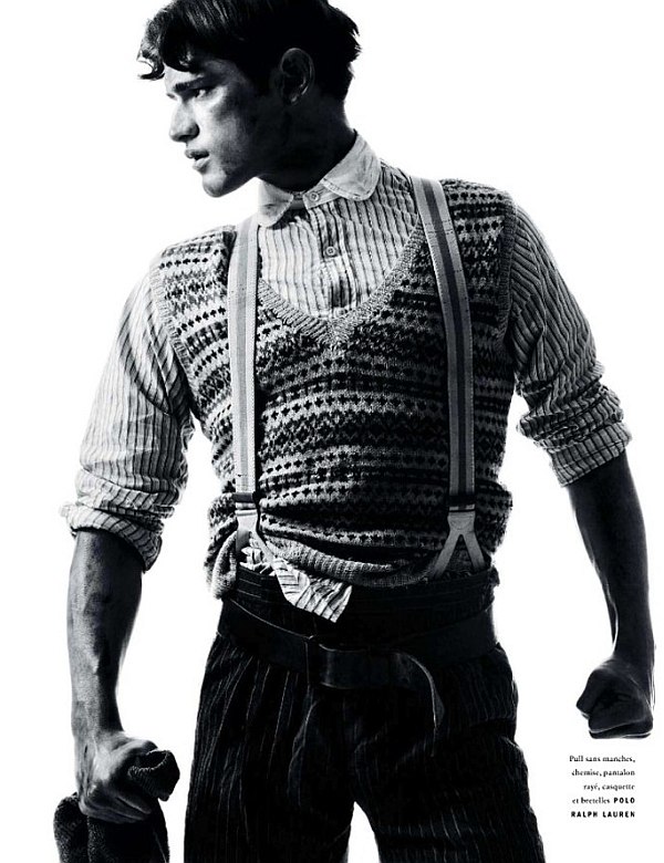 L’étoffe Des Héros | Sean O’Pry by David Sims for Vogue Hommes International