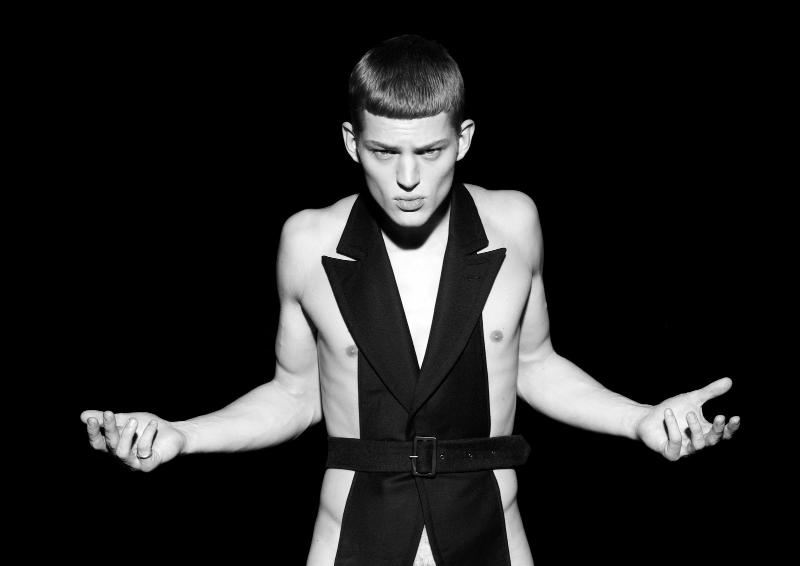Sebastian Sauve by Aline & Jacqueline Tappia in Les Hommes