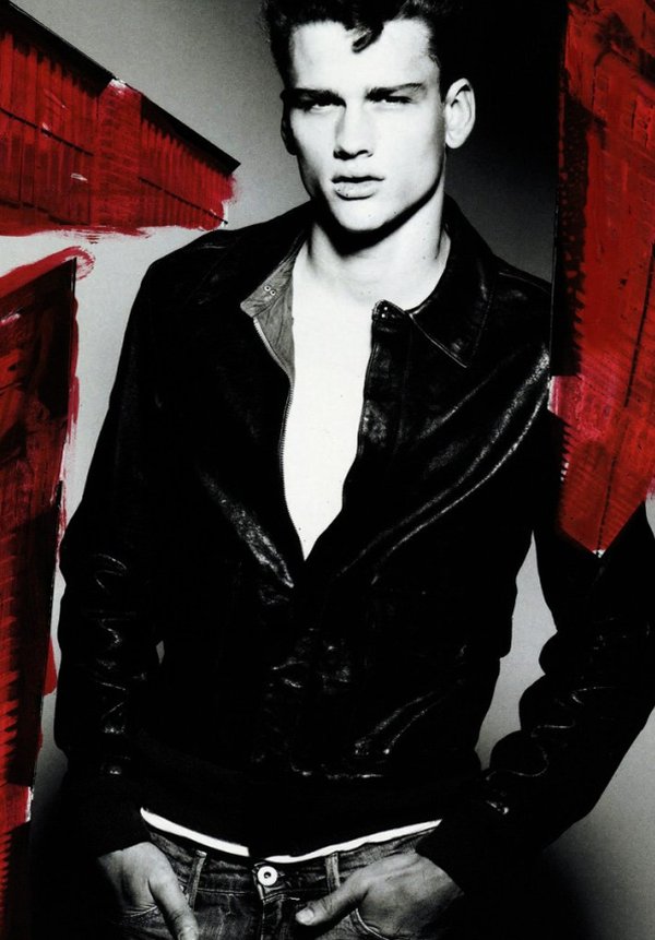 Simon Nessman by Chad Pitman for Numéro Homme