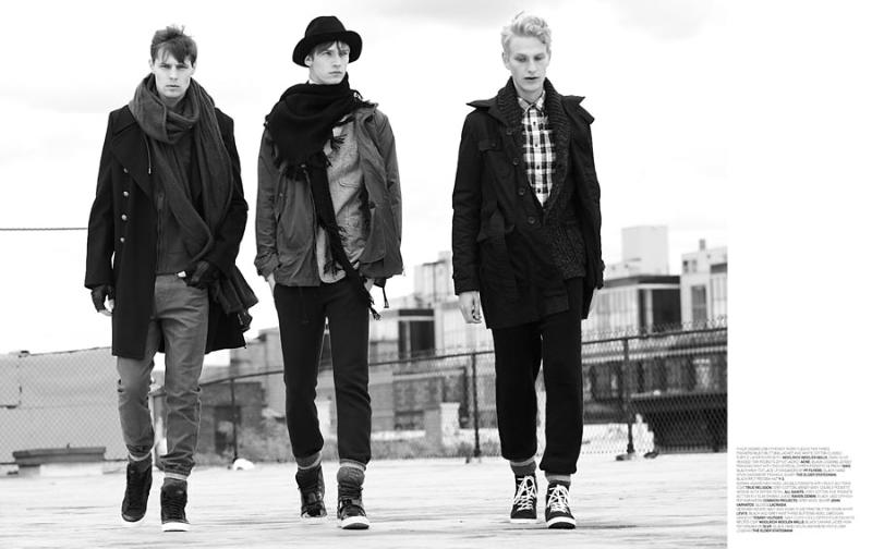 Adrian Wlodarski, Gerhard Freidl & Philipp Bierbaum by Alexander Wagner for Sportswear International