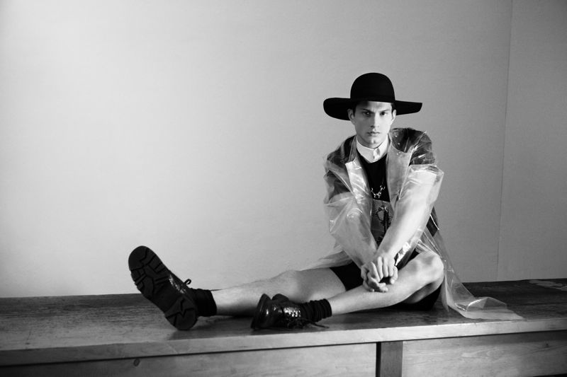 An Earnest Theo Hall is Captured by Francesco Brigida for The Greatest