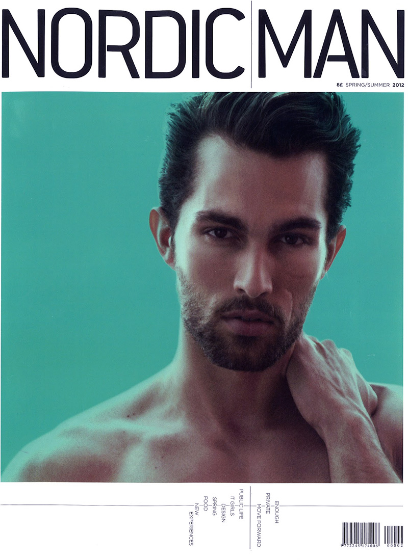 All Eyes On Tobias Sørensen for Nordic Man Spring/Summer 2012 Issue