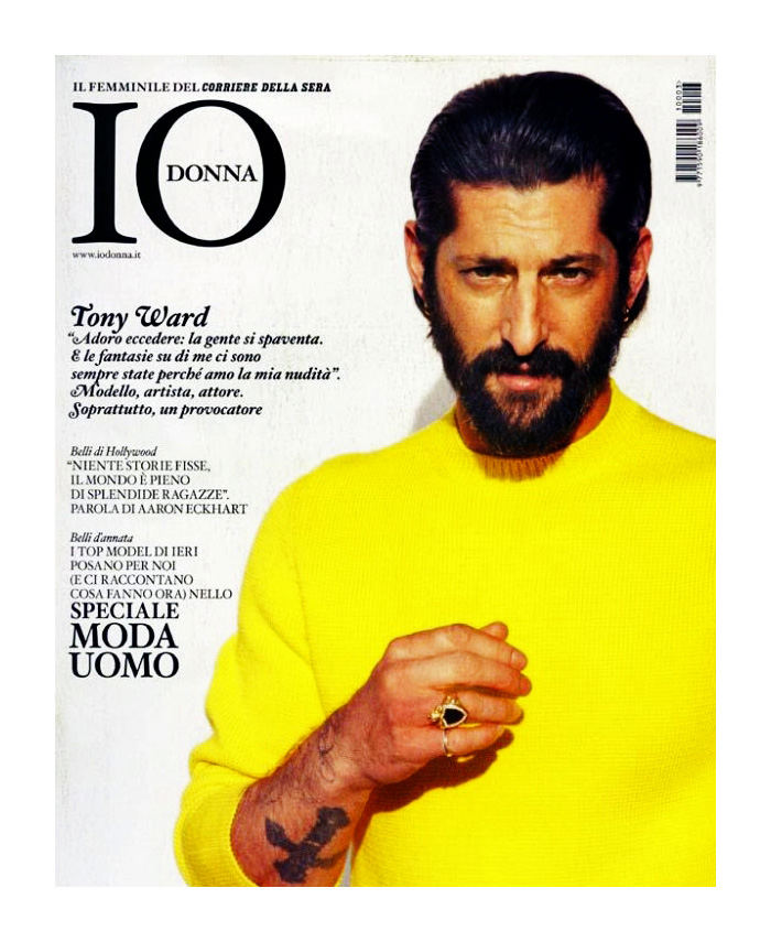 Tony Ward for IO Donna Cover