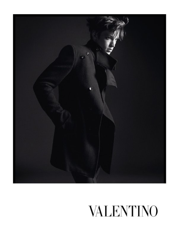 Alex Gilbert by David Sims for Valentino Fall 2010 Campaign