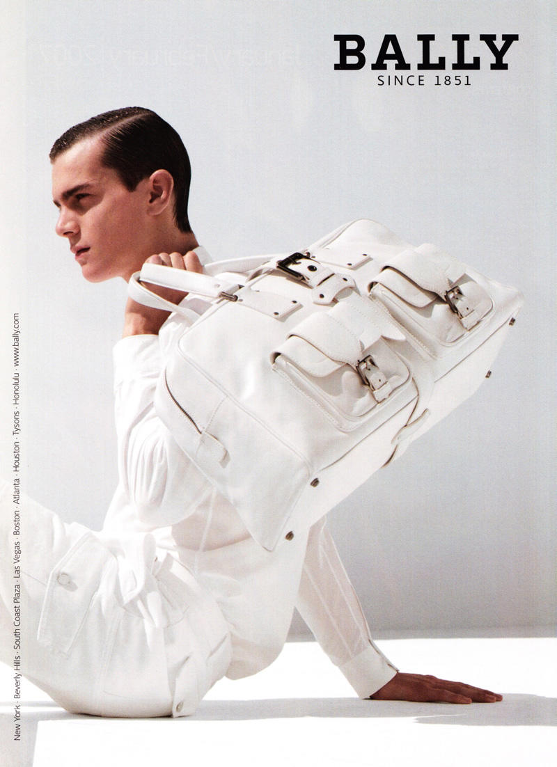 Vincent Lacrocq for Bally Spring 2007 Campaign