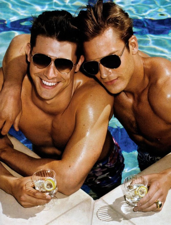 Jason Morgan & Mark Ricketson by Matthias Vriens-McGrath for Out Magazine