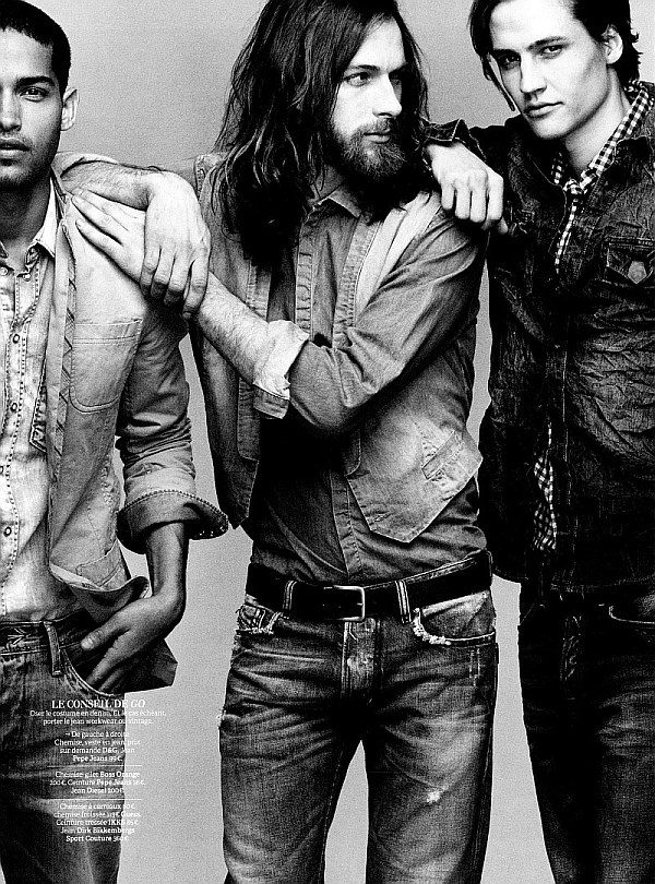 Vive L’Été | Will Lewis, Sean Harju & Mikus Lasmanis by Ben Watts for GQ France March 2010