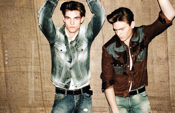 Baptiste Demay, Pete Bolton, Ryan Mertz & Sid Ellisdon by Angelo Pennetta for Arena Homme+