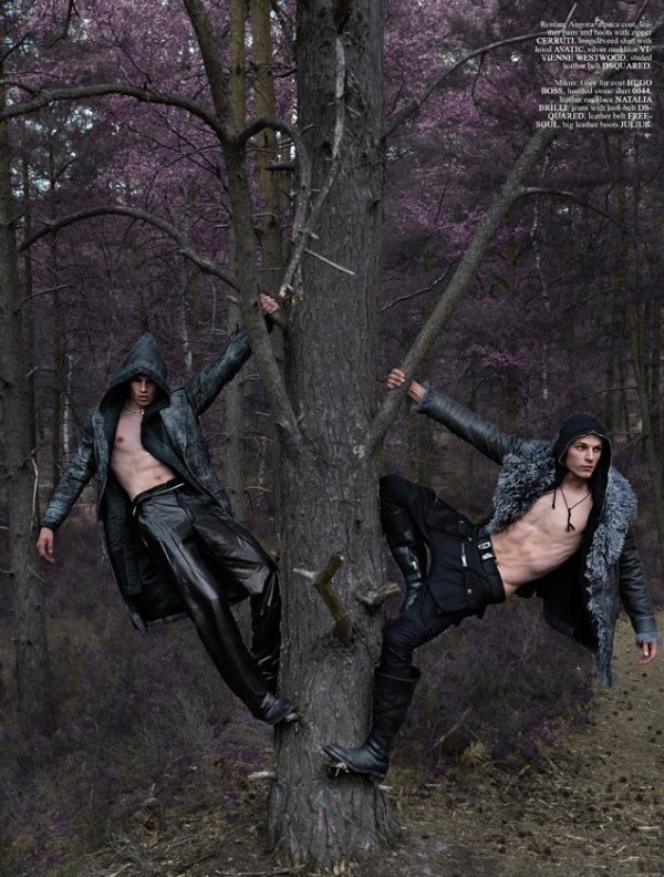 Roman Ivancic & Mikus Lasmanis by Dinah Hayt in Wild at Heart for 160g