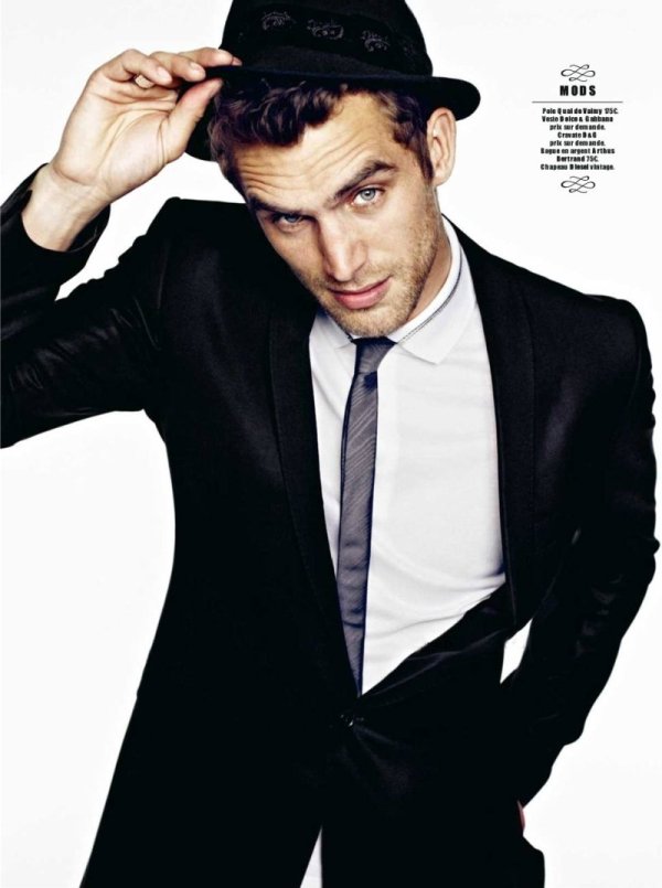Will Chalker by Sergi Pons for GQ France June 2010