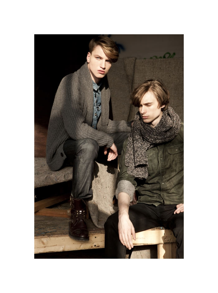 Joseph Culp, Joey Regan & Chris Galya by Eli Schmidt for WWD