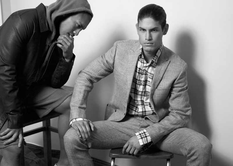 Jonathan Marquez & Travone Hill by Nicolas Wagner for Flaunt
