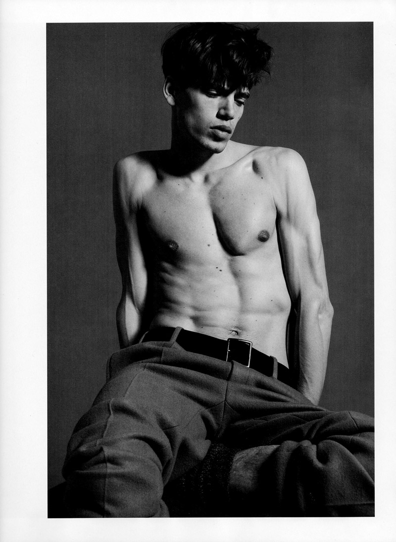 Mark Cox by Milan Vukmirovic for L’Officiel Hommes Italia