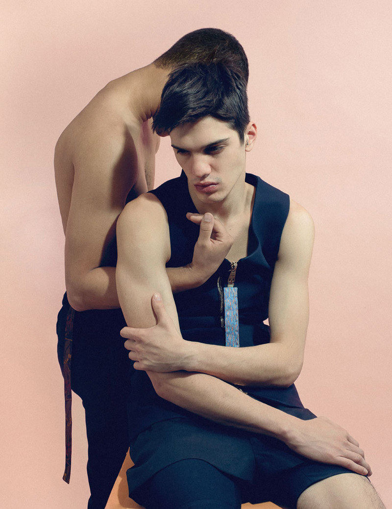 Juan Manuel Arancibia & Keith Hernandez by Matthew Stone for Clash