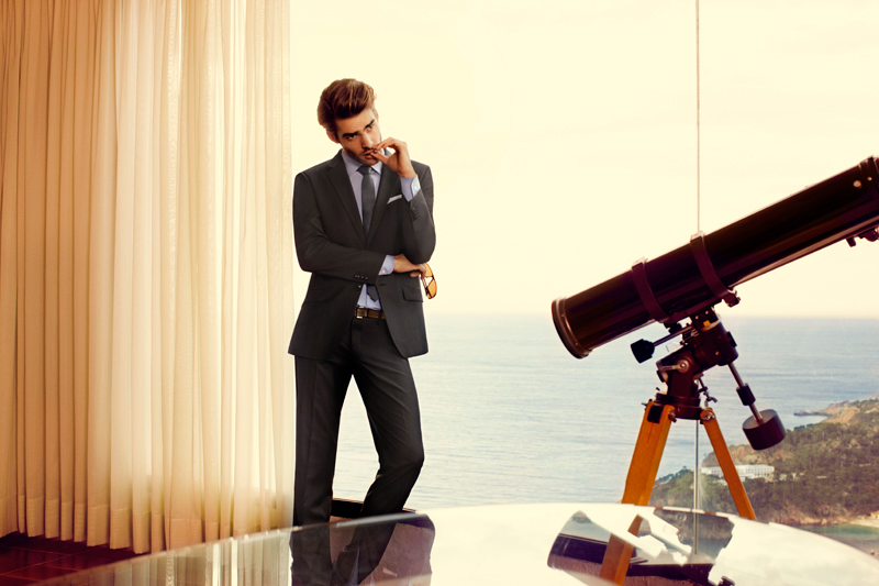 Jon Kortajarena is the Perfect Gentleman for GQ Germany