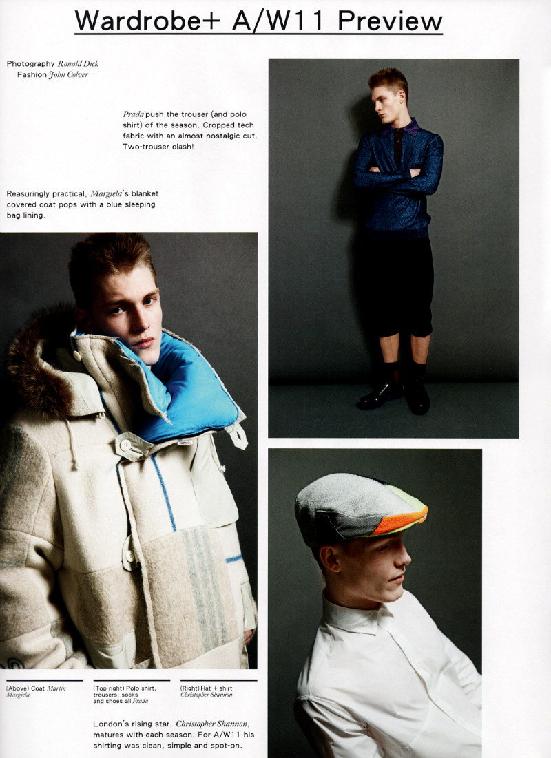 Harry Goodwins by Ronald Dick for Arena Homme+