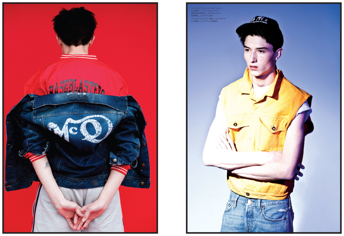 Jester White Goes Back to School with Hysteria Magazine
