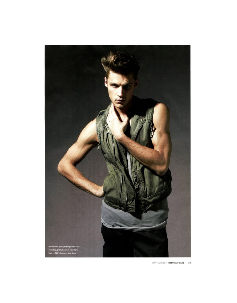 Mikus Lasmanis by A.P. Kim for Essential Homme
