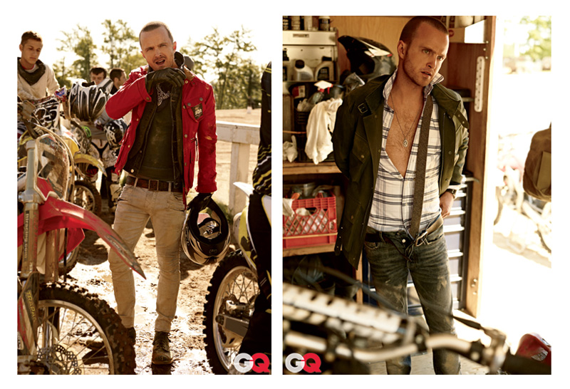 Breaking Bad’s Aaron Paul Pays American GQ a Visit