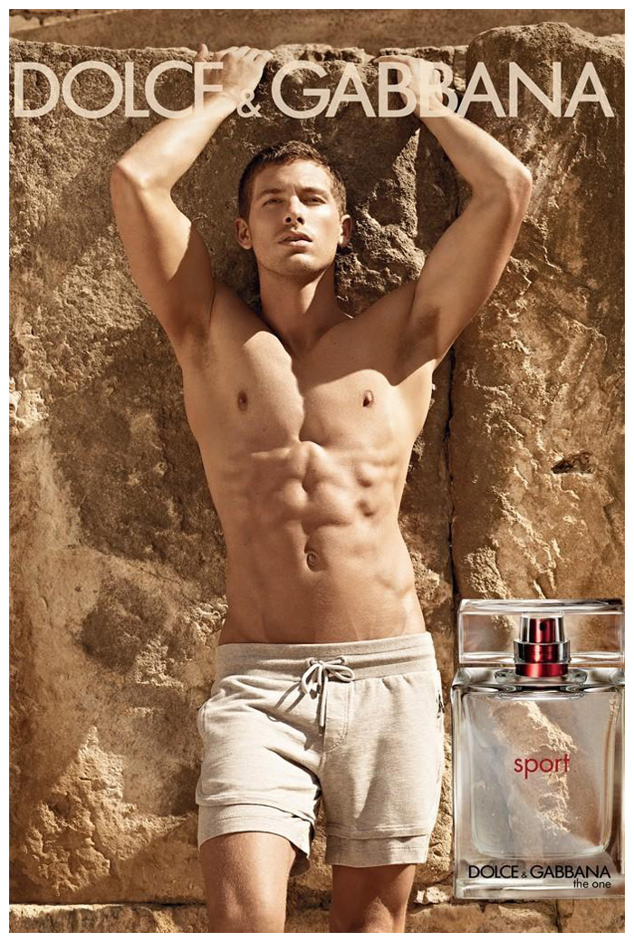 Adam Senn by Mariano Vivanco for Dolce & Gabanna The One Sport Campaign