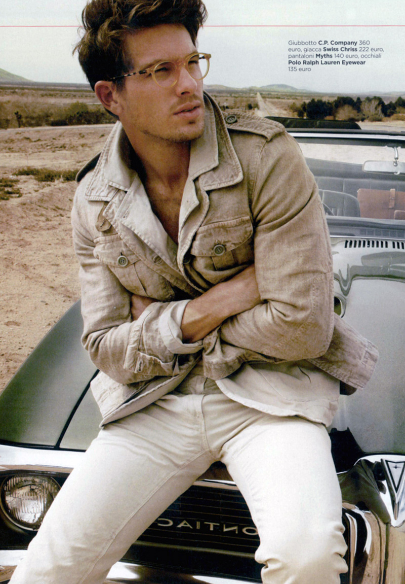 Adam Senn by Yu Tsai for GQ Italia