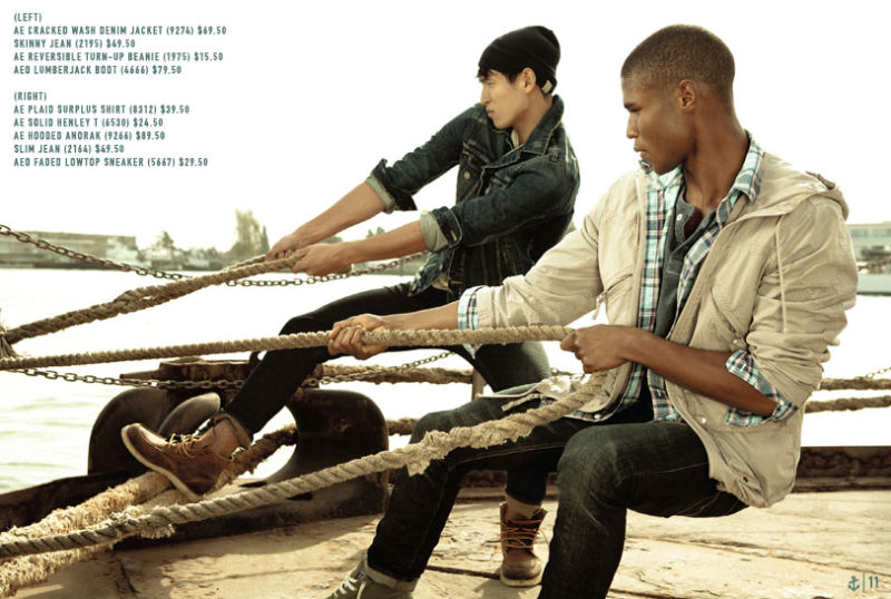 Henry Watkins & Jae Yoo for American Eagle Spring 2011 Catalogue