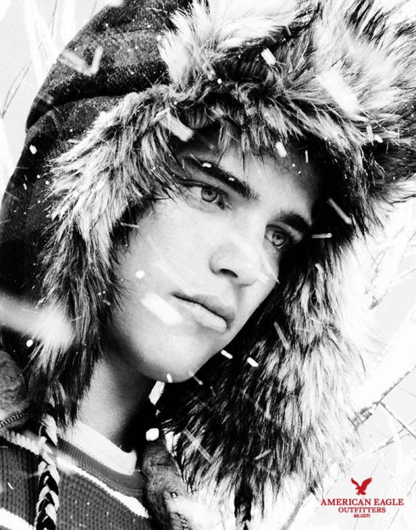 River Viiperi, Kerry Degman & Brendan Ruck by Nagi Sakai for American Eagle Holiday 2010 Campaign
