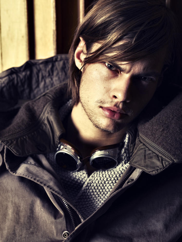Alexander Kjellevik by Nevio Vitali for Maxim Italy