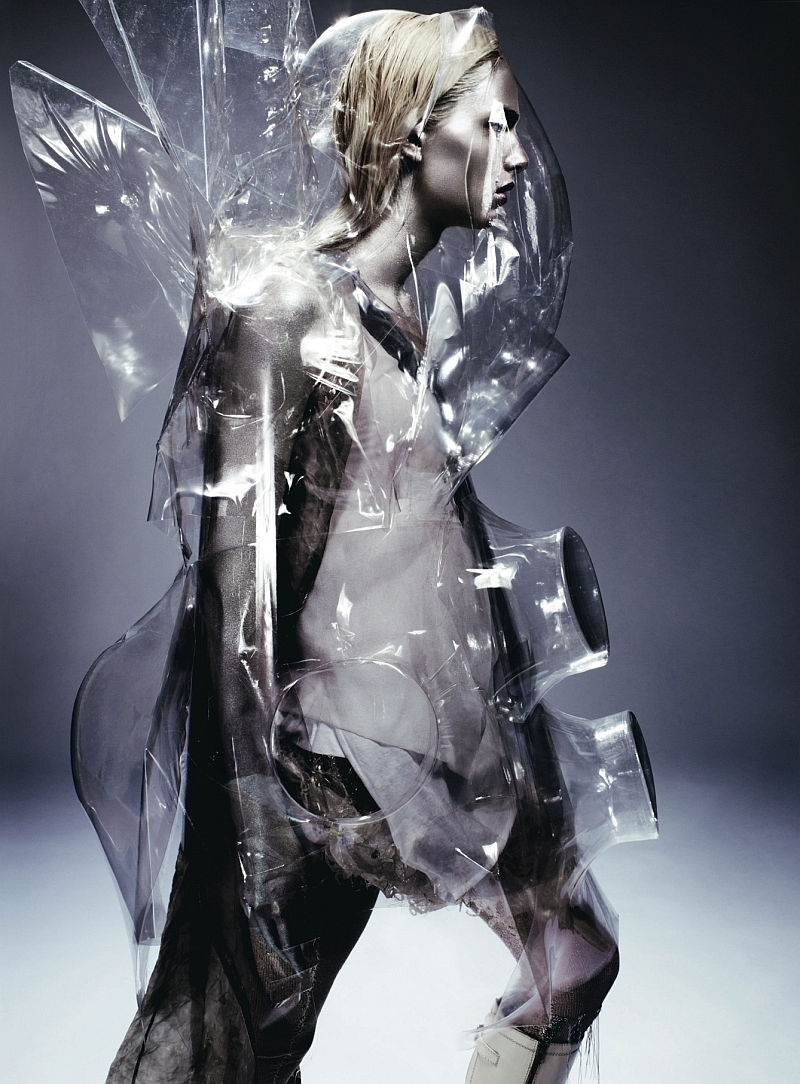 Andrej Pejic by Anthony Maule for Dazed & Confused April 2011