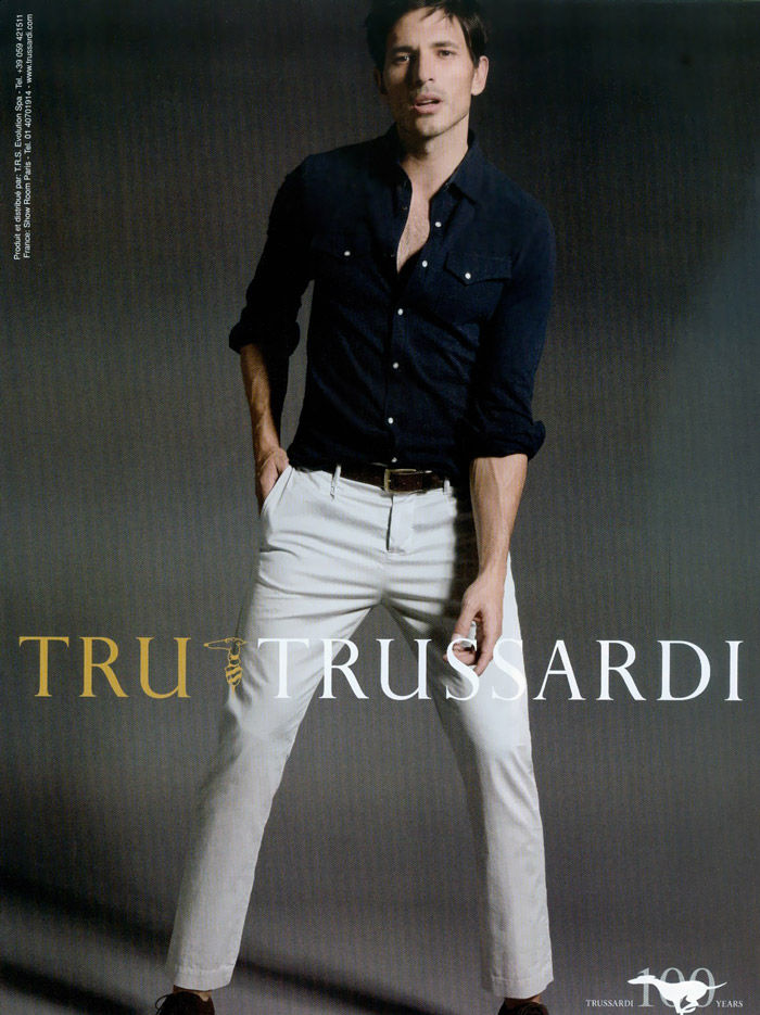 Andres Velencoso Segura by Milan Vukmirovic for Tru Trussardi Spring 2011 Campaign