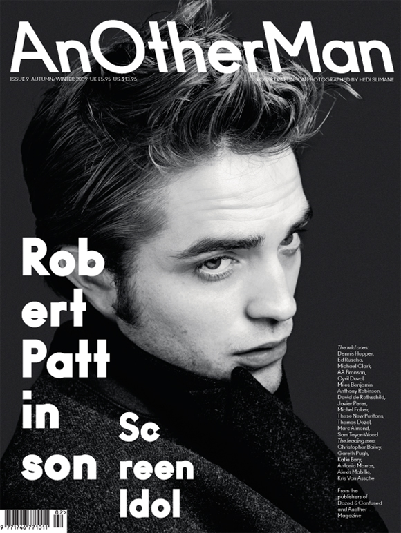 AnOther Man #9 | Robert Pattinson by Slimane