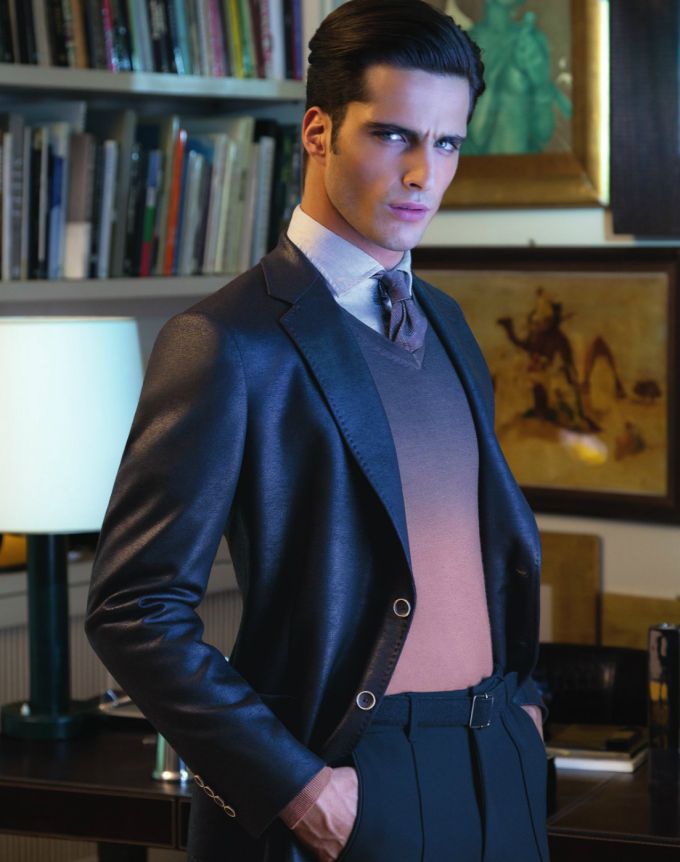 Janice Fronimakis & Zhao Lei Display the Power of Elegance for Armani Collezioni Fall/Winter 2012