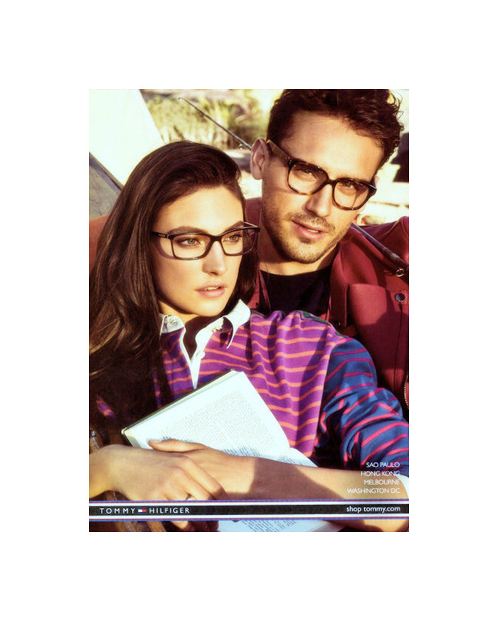 Arthur Kulkov by Craig McDean for Tommy Hilfiger Spring/Summer 2012 Eyewear Campaign