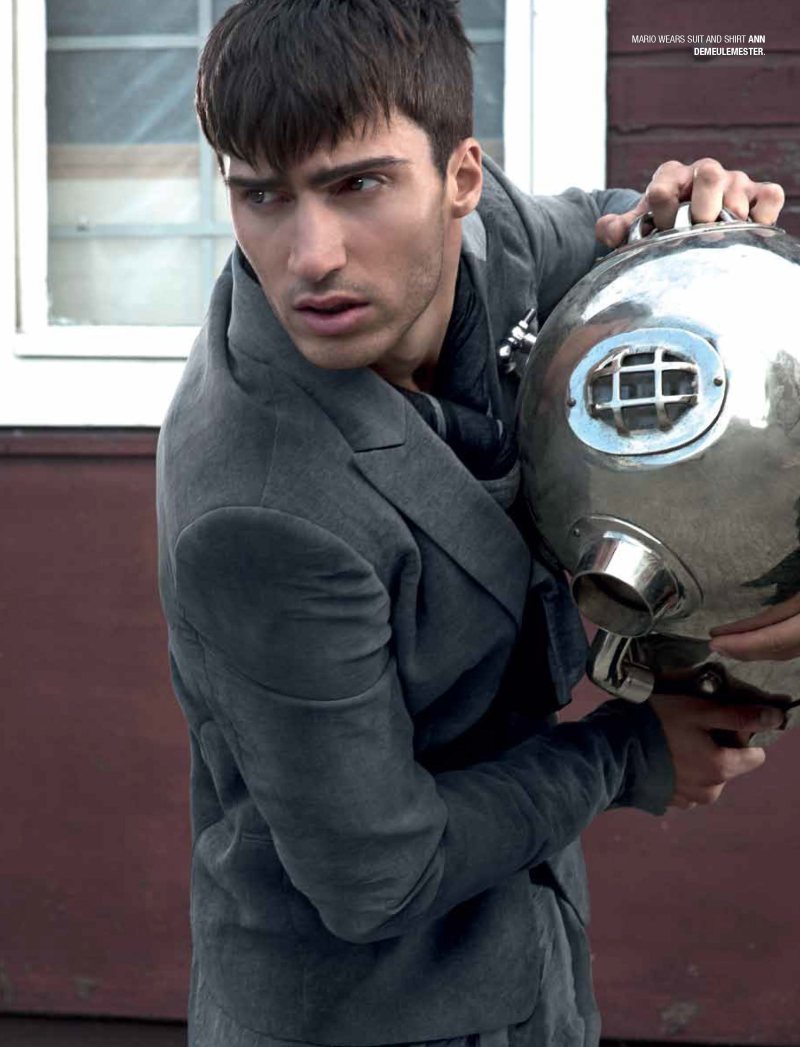 Arthur Sales & Mario Loncarski by Alfredo Albanesi for Geil Magazine