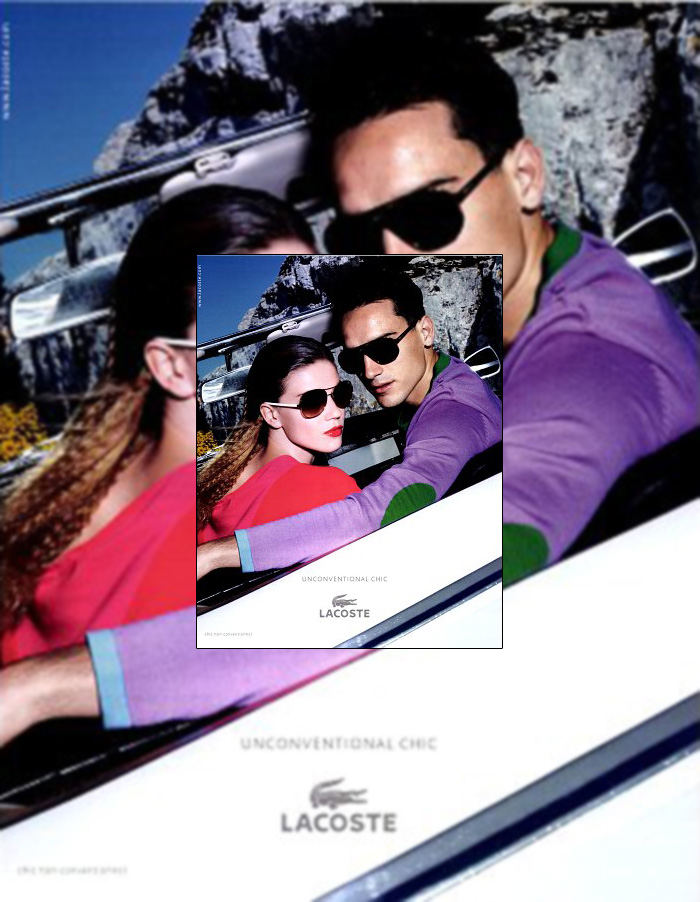 Arthur Kulkov for Lacoste Spring 2011 Eyewear Campaign