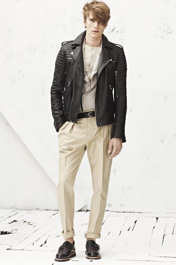 Anthon Wellsjo Steps Out for Balmain Spring/Summer 2013 – The Fashionisto