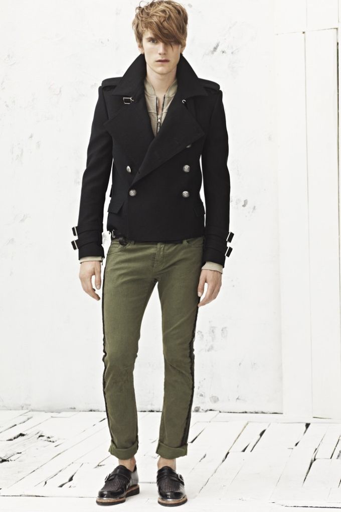Anthon Wellsjo Steps Out for Balmain Spring/Summer 2013
