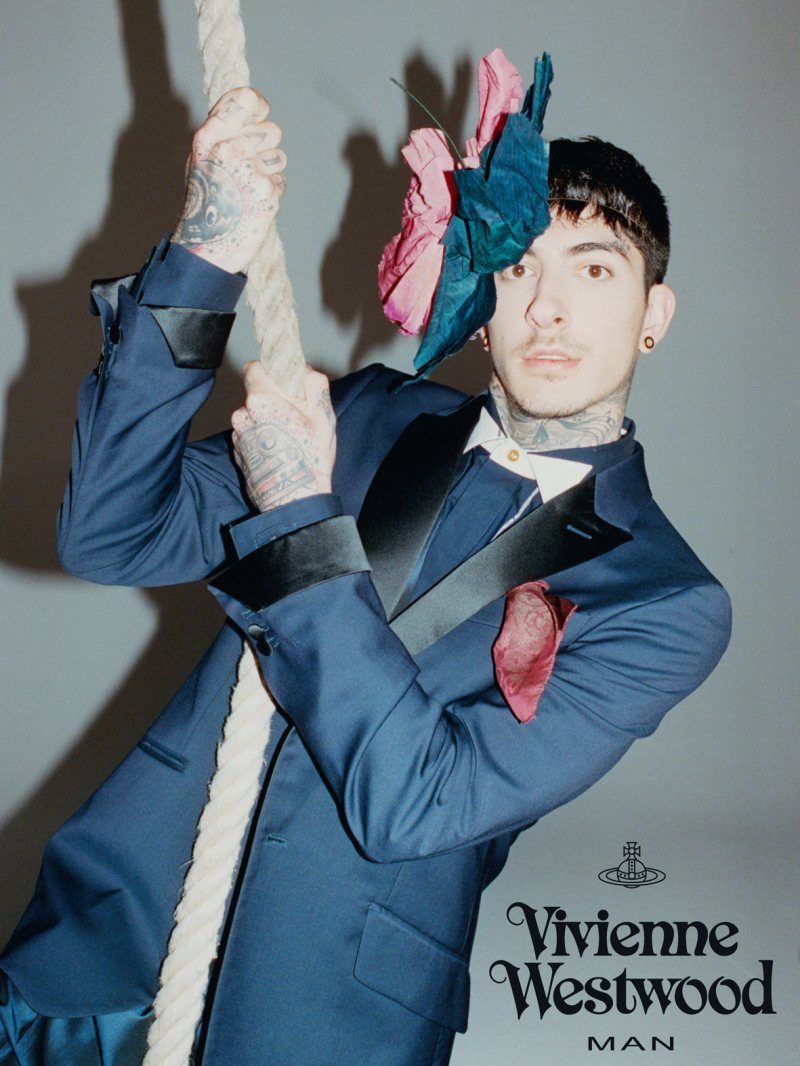 Daniel Bamdad by Juergen Teller for Vivienne Westwood Spring/Summer 2012 Campaign