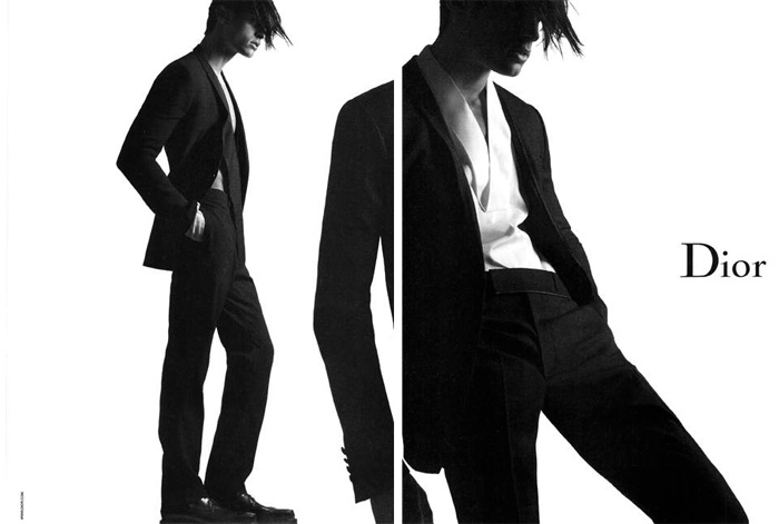 Dior Homme Spring 2011 Campaign Preview | Baptiste Giabiconi by Karl Lagerfeld