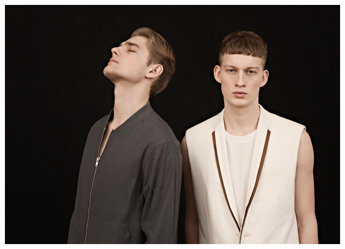 Bastian Thiery & Taras Koltun by Daniela Müller-Brunke for INDIE Magazine
