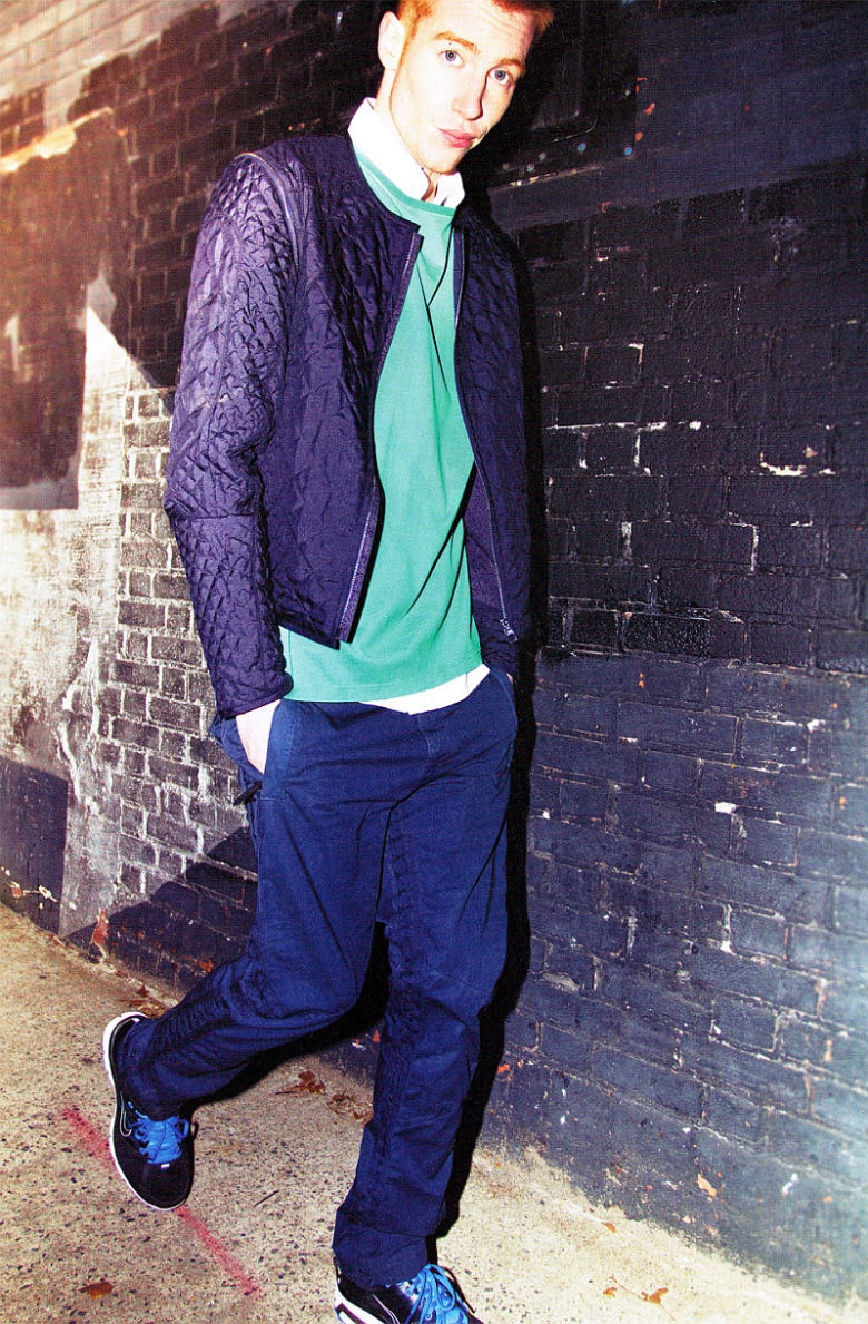 Bastien Bonizec by Isa Wipfli for Nylon Guys March 2011