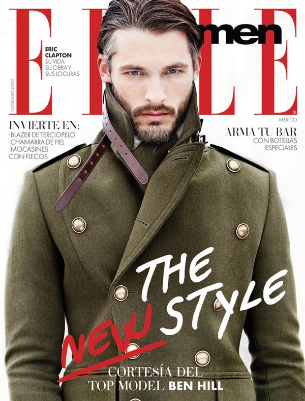 Ben Hill by Santia Go Ruiseñor for Elle Men Mexico November 2010