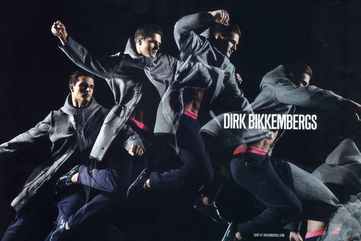 A Dynamic Diego Miguel Fronts Dirk Bikkembergs Fall/Winter 2012 Campaign