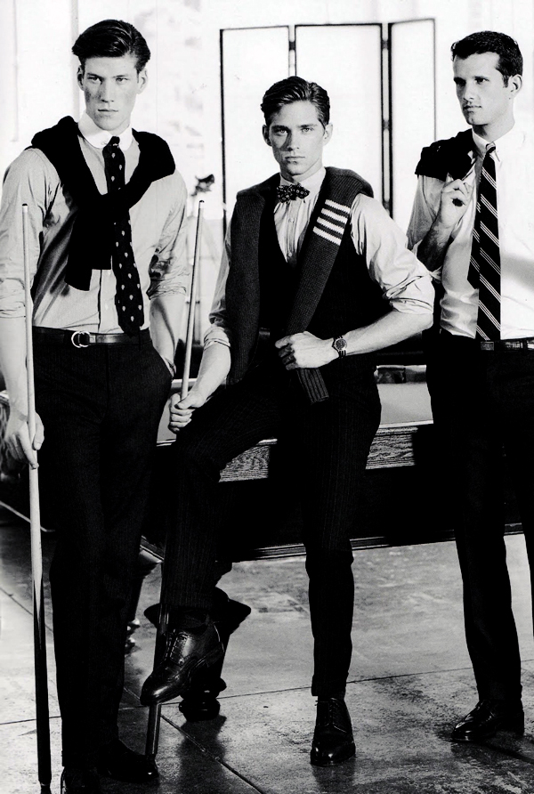 Bleeker St. Fall 2009 Campaign | Alex Loomans, Travis Davenport & Terron Wood