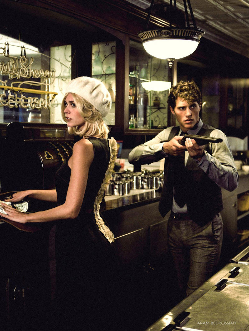 Ollie Edwards by Aram Bedrossian in Bonnie & Clyde