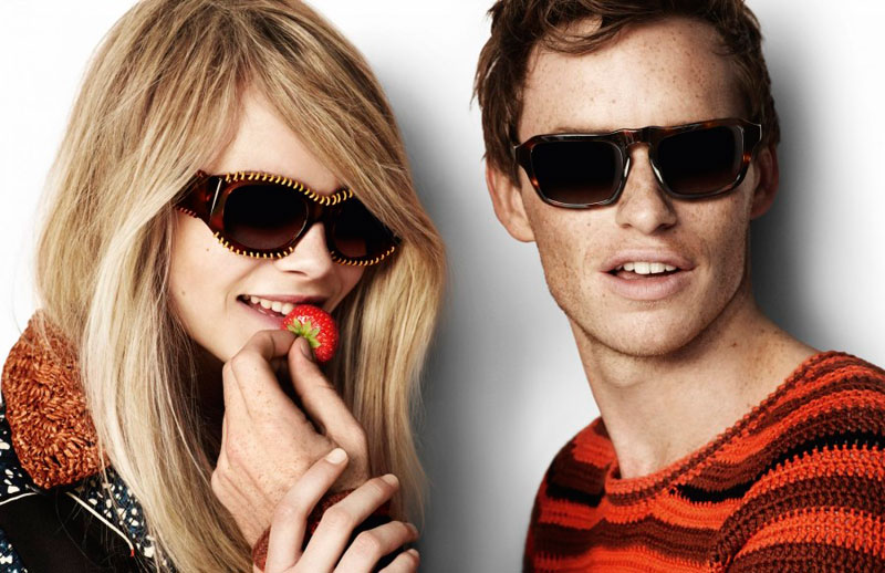 Eddie Redmayne by Mario Testino for Burberry Spring/Summer 2012 Campaign (March)