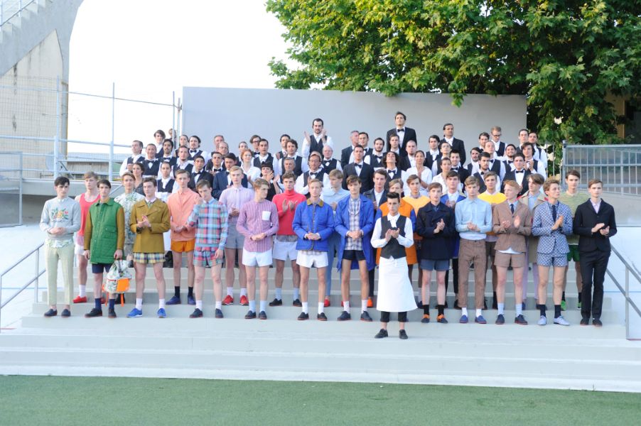 The Boys of Carven Spring/Summer 2013 Pose for a Photo