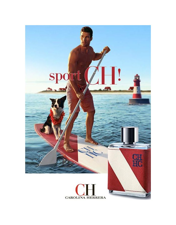 Bruce Weber Captures a Toned Aaron O'Connell for Carolina Herrera CH Men Sport Fragrance Campaign